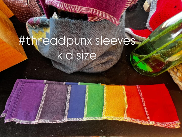 rainbow kid sleeves - Image 1